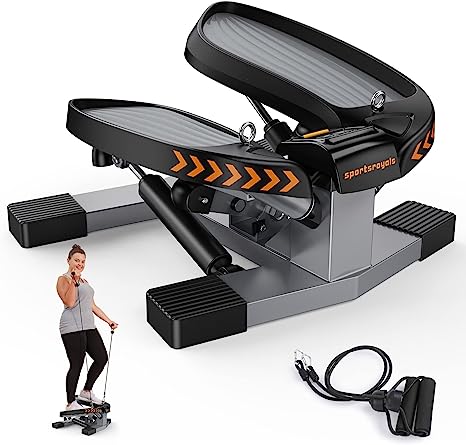 Photo 1 of *PARTS ONLY* Sportsroyals Stair Stepper with Resistance Band and Vertical Climber Exercise Machine for Home, More Than 300lbs Weight Capacity
