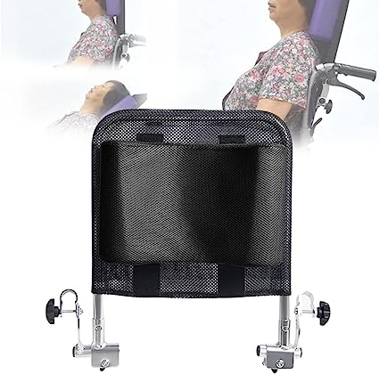 Photo 1 of DYK&NX Wheelchair Headrest Neck Support, Omfortable Seat Back Cushion Pillow, Breathable and Comfortable, Adjustable Height and Tilt (Color : Black)
