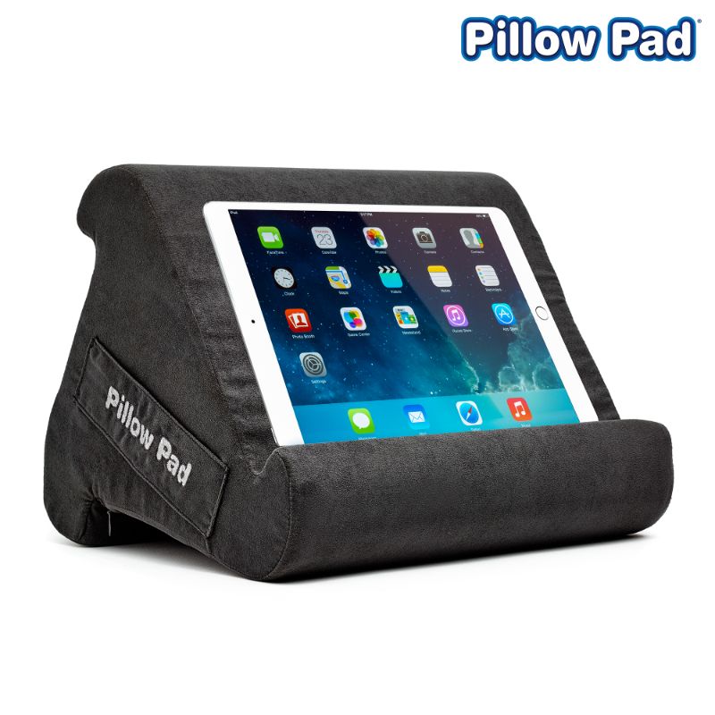 Photo 1 of Pillow Pad Multi Angle Cushioned Tablet and iPad Stand Space Gray as Seen on TV
