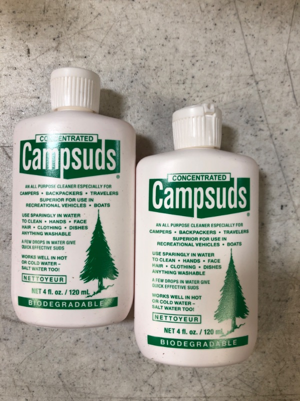 Photo 1 of 2 PACK CAMPSUDS 4 OZ