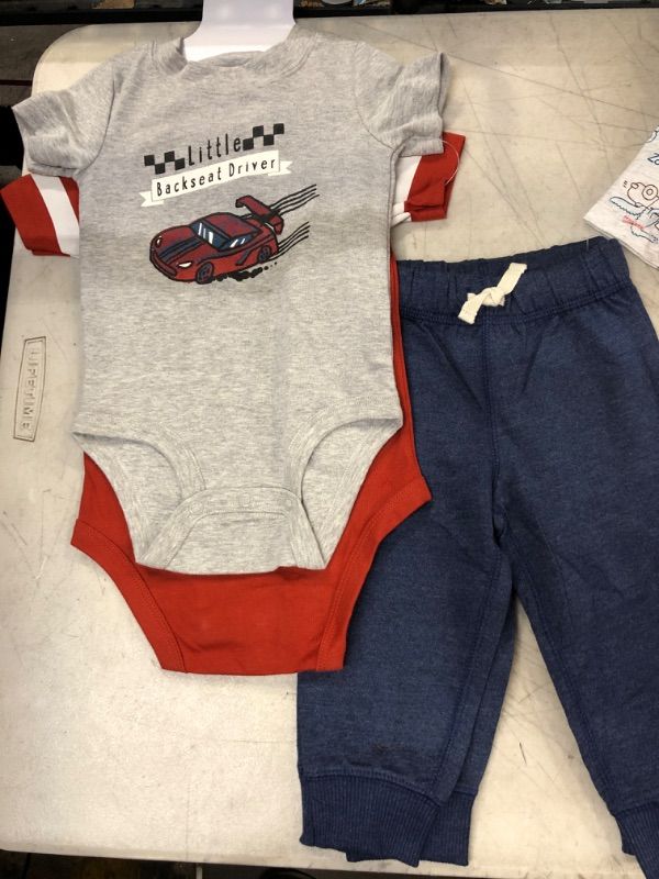 Photo 1 of Carter's Baby Boys Backseat Driver 4 Piece Set
Size: 6-9M