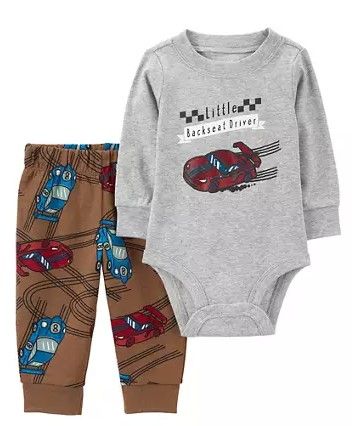 Photo 1 of Carter's Baby Boys Backseat Driver Set
Size: 6-9M