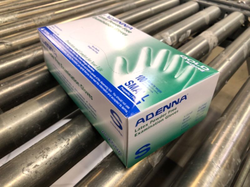 Photo 1 of Adenna Gold Powder-Free Latex Examination Gloves (GLD262)
