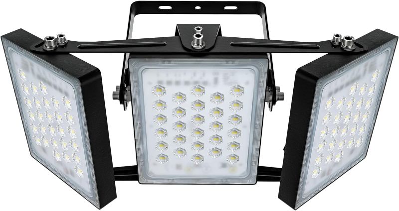 Photo 1 of 300W Dusk to Dawn LED Flood Light, STASUN 27000lm Super Bright Outdoor Lighting, 5000K Daylight White, IP65 Waterproof Wide Angle Exterior Lighting LED Security Area Light for Yard, Patio, Parking Lot 300W Dusk to Dawn Light