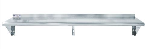 Photo 1 of 18 Gauge Stainless Steel 14" x 72" Heavy Quality Wall Shelf
