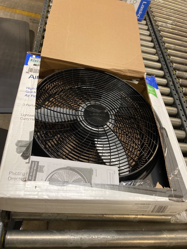 Photo 2 of 20 in. 3-Speed Air Circulator Floor Fan