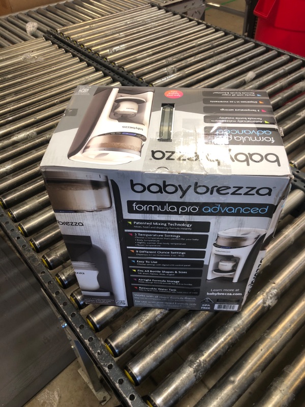 Photo 3 of New and Improved Baby Brezza Formula Pro Advanced Formula Dispenser Machine - Automatically Mix a Warm Formula Bottle Instantly - Easily Make Bottle with Automatic Powder Blending
