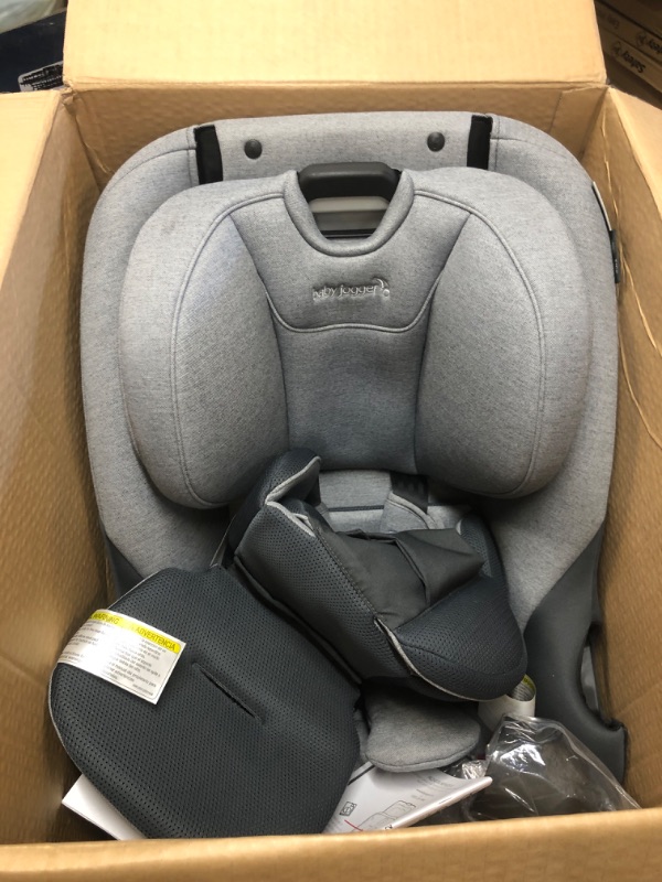 Photo 2 of Baby Jogger City Turn Rotating Convertible Car Seat | Unique Turning Car Seat Rotates for Easy in and Out, Phantom Grey