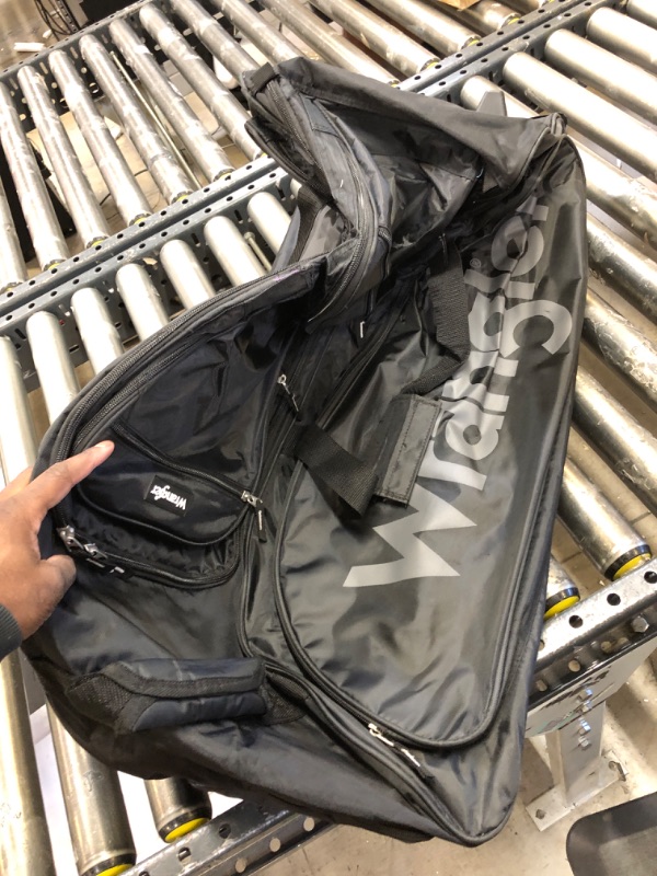 Photo 3 of Wrangler Wesley Rolling Duffel Bag Large 30-Inch Black