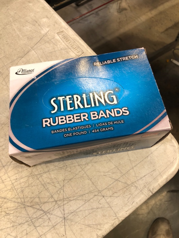 Photo 2 of Alliance Sterling Multi-Purpose Rubber Bands, #107, 50/Box (25075)