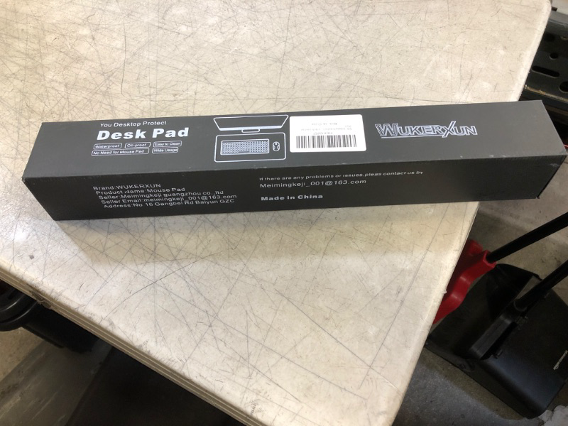 Photo 1 of desk pad -black 
