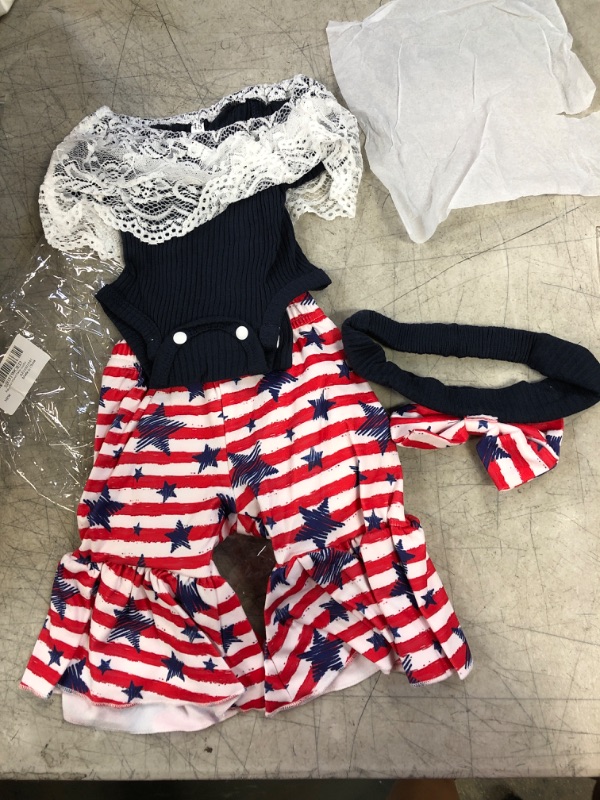 Photo 1 of baby girl party putfit - 3 pcs size- 48