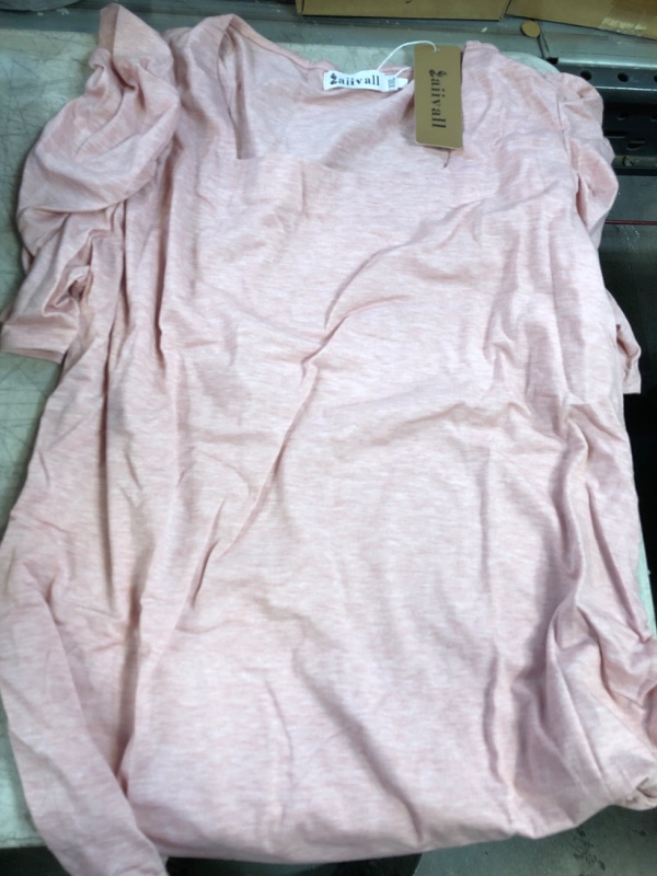 Photo 1 of womens maternity shirt- pink
size- 2xl 