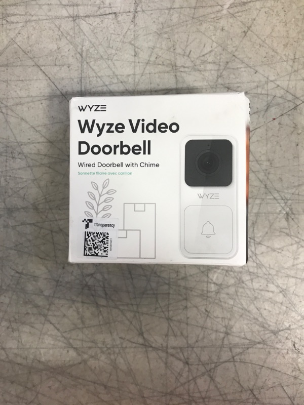 Photo 2 of WYZE Video Doorbell with Chime (Horizontal Wedge Included), 1080p HD Video, 3:4 Aspect Ratio: 3:4 Head-to-Toe View, 2-Way Audio, Night Vision, Hardwired Wyze Video Doorbell with Chime Bundle