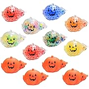 Photo 1 of 12 Pcs Halloween Animal Sensory Stress Ball Pack for Kids Girls Boys Halloween Party Favor Halloween Treat Bags Gifts(Halloween)