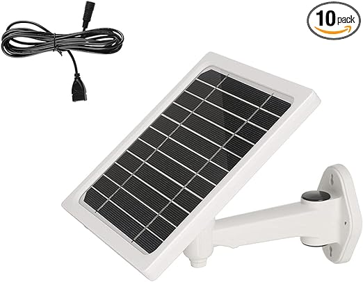 Photo 1 of Portable Solar Panel Kit Solar Charger with USB Output, Suitable for Mobile Phones, Cameras, Doorbells and Camping