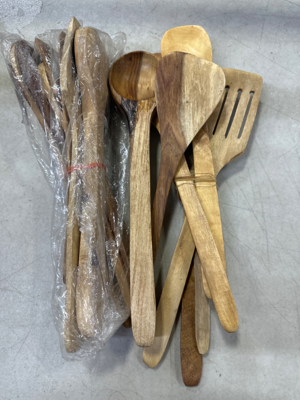 Photo 1 of 14Pieces Shoppee Handmade Non-Stick Wooden Kitchen Tool Set, set of 7, Light Weight