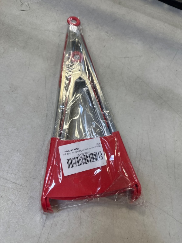 Photo 1 of 2 in 1 Spatula and Tongs Silicone Tongs for Cooking, Multifunctional Creative Kitchen Tongs with Silicone Tips,