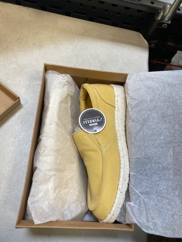 Photo 1 of firelli women's yellow shoes size 9.5 