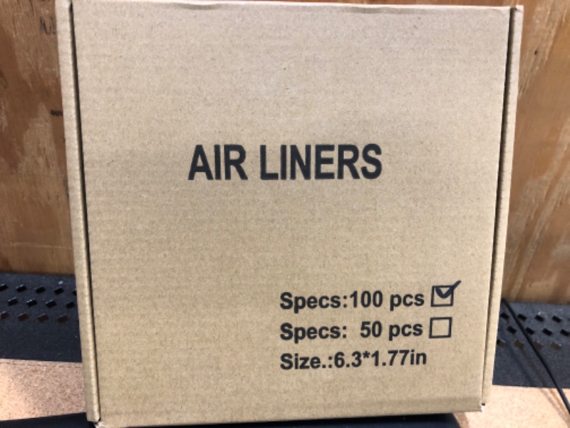 Photo 1 of 100PCS Air Fryer Disposable Paper Liner,Non-Stick Parchment Paper, Food Grade Parchment Paper and Baking Paper