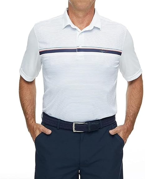 Photo 2 of 2 Pack Shirts , Greg Norman Men's Performance Golf Polo X-Large Dubarry,and Nick Graham XL Men's Regular-Fit Short Sleeve Woven Printed Shirt Casual Summer Holiday Beach Shirt