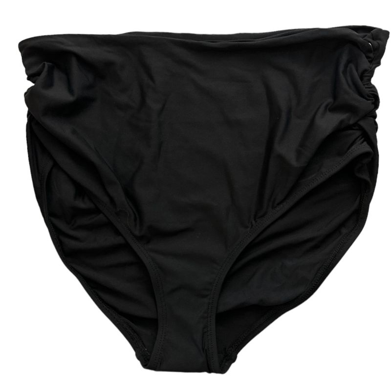 Photo 1 of Anne Cole Limited Edition Ladies Convertible High Waist Shirred Swim Bottom (Black XL)