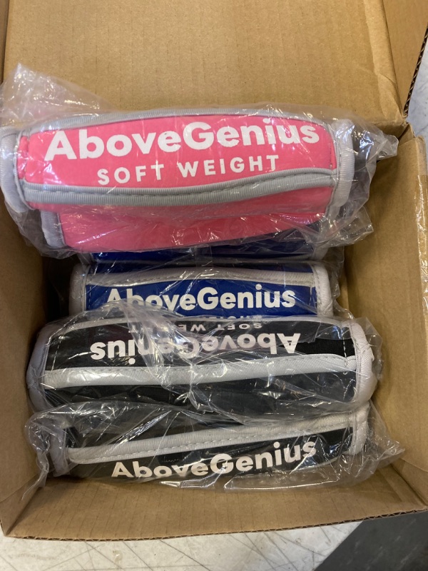 Photo 2 of AboveGenius Hand Weights Set for Women & Men, 3 Pair of Hand Weights (1/2/3 LB) Included, Soft Dumbbell Walking Weight Sets with Hand Strap for Running, Jogging and Physical Therapy (3 Pair of (1/2/3 LB) Hand Weights)