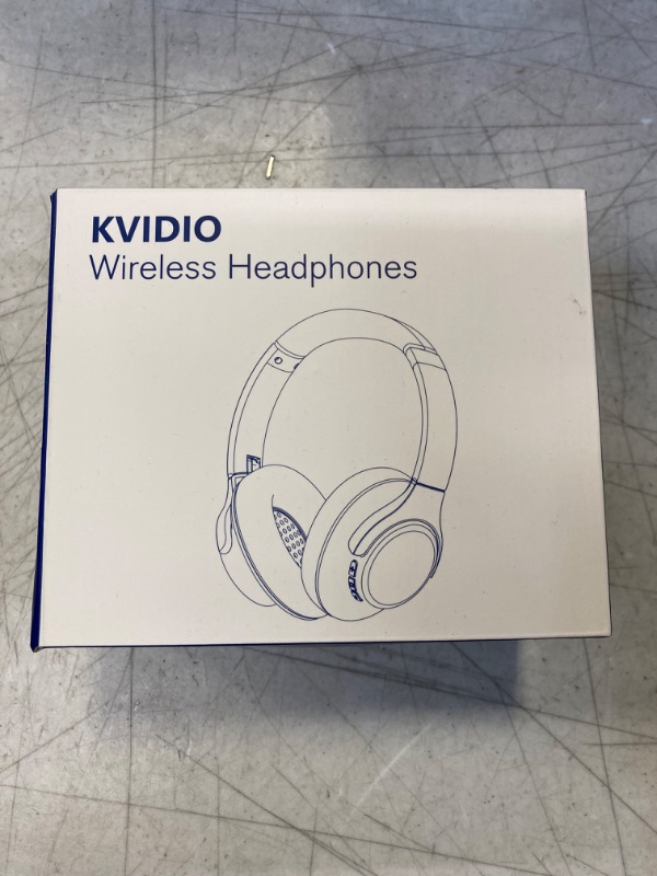 Photo 2 of KVIDIO [Updated Bluetooth Headphones Over Ear, 65 Hours Playtime Wireless Headphones with Microphone,Foldable Lightweight Headset with Deep Bass,HiFi Stereo Sound for Travel Work Laptop PC Cellphone Pink