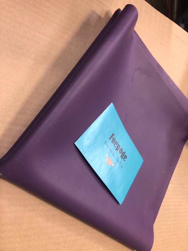 Photo 1 of 36.2" x 24" Extra Large Silicone Mat for Epoxy Resin, Nonstick Silicon Mats for Crafts Jewelry Casting, Non-Slip Kitchen Table Placemats for Countertop Protector Heat Resistant by Foepoge, Purple Purple 36.2"x24"