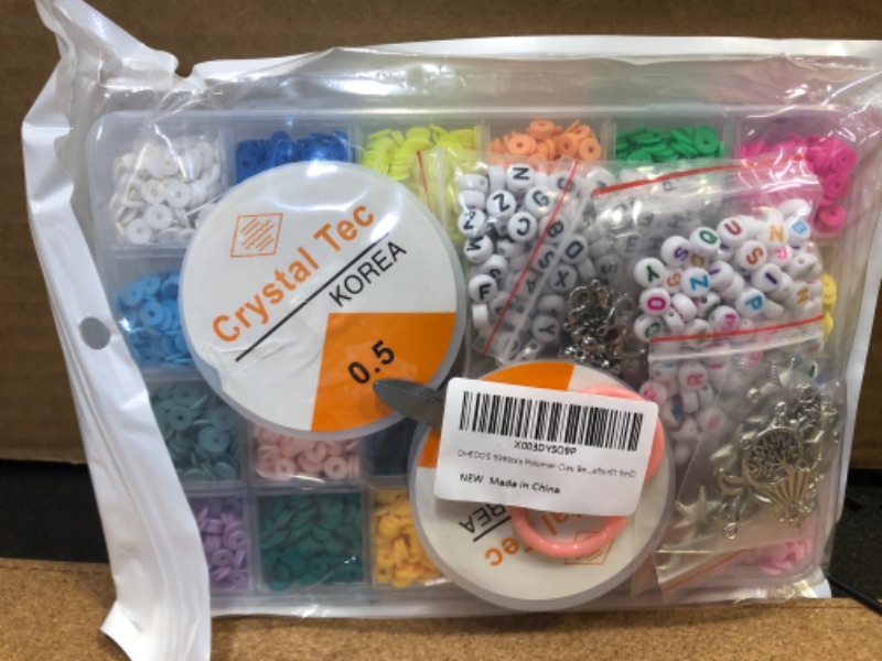 Photo 1 of  Clay Beads Set for Bracelet Making Aesthetic Kit  