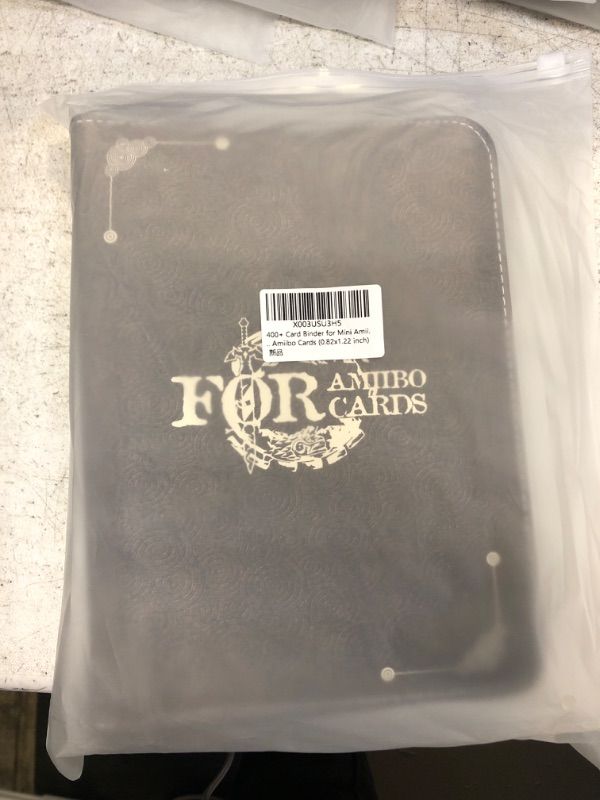 Photo 1 of 400+ Card Binder for Mini Amiibo Cards, Card Holder Folder With 20 Sleeves Compatible with Zleda/Animal Crossing NFC Amiibo Cards (0.82x1.22 inch)