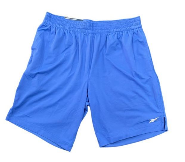 Photo 1 of 4x Reebok Men's Speedwick Stretch Performance Knit Active Short (Vector Blue, XL)
