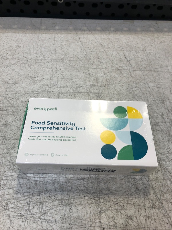 Photo 2 of Everlywell Food Sensitivity Comprehensive Test - Learn How Your Body Responds to 204 Different Foods - at-Home Collection Kit - CLIA-Certified Labs - Ages 18+