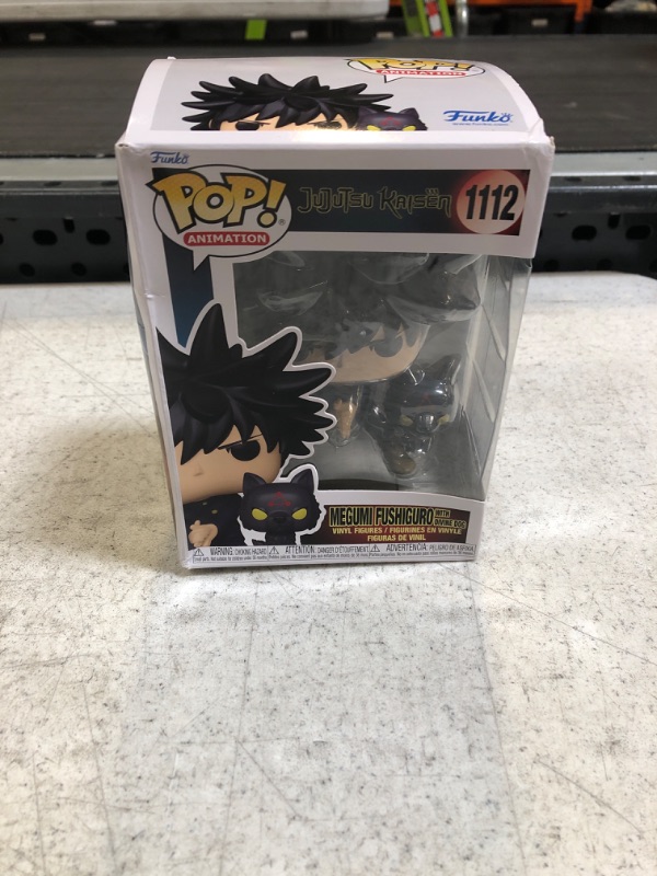 Photo 1 of Funko Pop! & Buddy: Jujutsu Kaisen - Megumi with Dogs, Multicolor, 61360