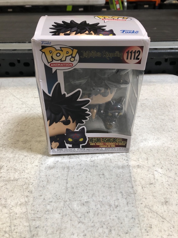 Photo 2 of Funko Pop! & Buddy: Jujutsu Kaisen - Megumi with Dogs, Multicolor, 61360