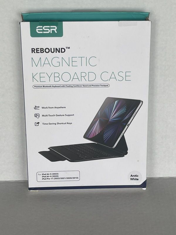 Photo 1 of ESR Rebound Magnetic Keyboard + Case Compatible with iPad Pro 12.9"
