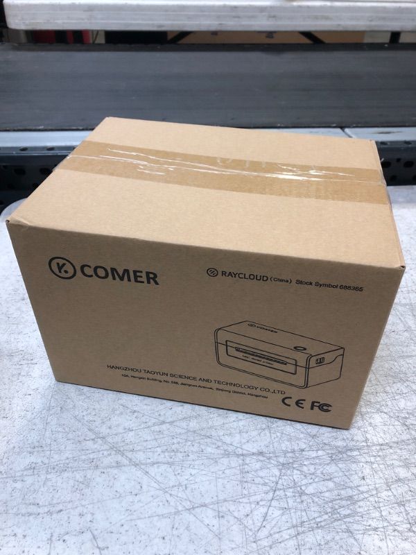 Photo 3 of K Comer Shipping Label Printer 150mm/s High-Speed 4x6 Direct Thermal Label Printing for Shipment Package 1-Click Setup on Windows/Mac,Label Maker Compatible with Amazon, Ebay, Shopify, FedEx,USPS,Etsy BASIC VERSION