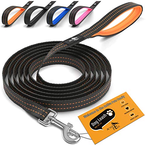 Photo 1 of Active Pets Strong Dog Leash with Padded Handle, 3/4 IN x 6 FT  2 PCK
