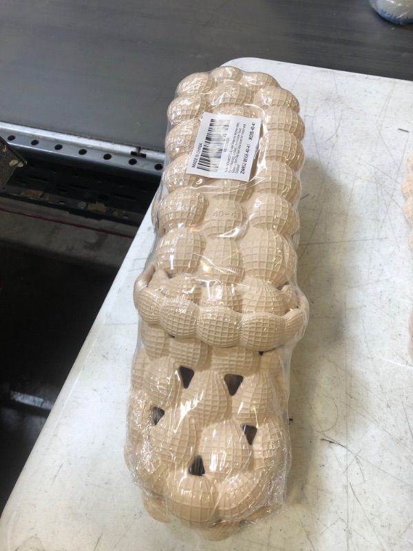 Photo 1 of BUBBLE SLIDES BEIGE SIZE 7.5