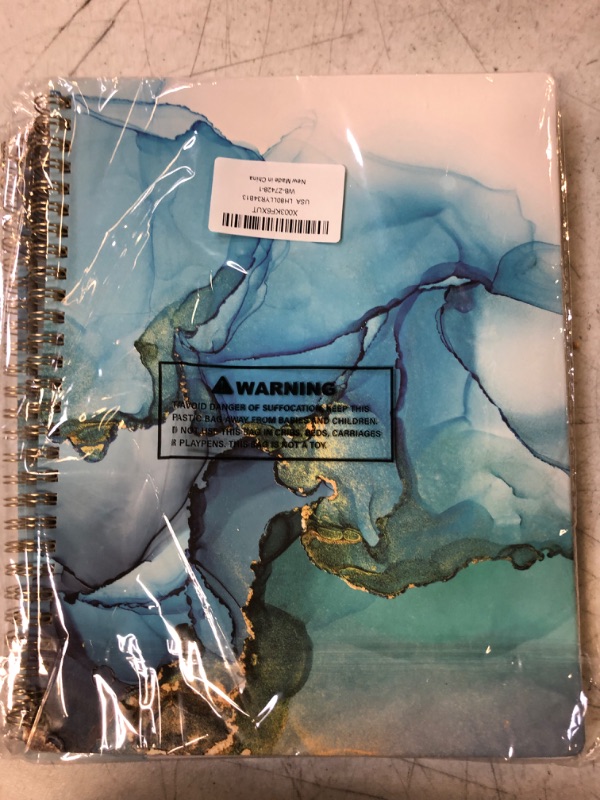 Photo 1 of Appointment Book 2023-2024 - Weekly Appointment Book 2023-2024, 8" x 10", Jul. 2023 - Jun. 2024, 2023-2024 Daily Hourly Planner with 30-Minute Interval + Thick Paper + Twin-Wire Binding + Printed Tabs - Teal Waterink