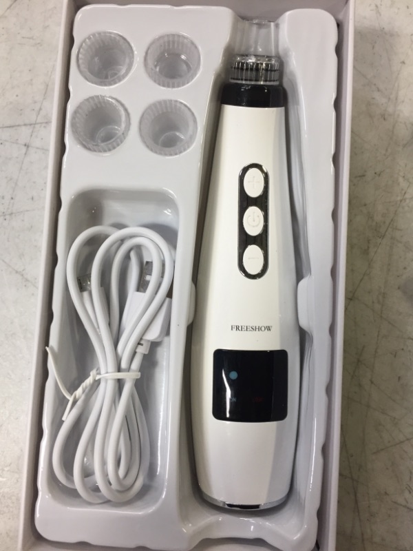 Photo 2 of 2023 Upgraded Blackhead Remover Pore Vacuum,Upgraded Facial Pore Cleaner,Electric Comedone Whitehead Extractor Tool-5 Suction Power,5 Probes,USB Rechargeable Blackhead Vacuum Kit for Women & Men