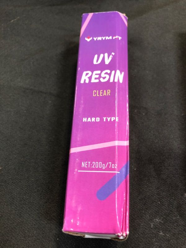 Photo 2 of  HT UV Resin - Upgraded 200g Crystal Clear Ultraviolet Curing Epoxy Resin for Jewelry Making, Craft Decoration, Hard Transparent Glue Solar Cure Sunlight Activated Resin UV for Casting & Coating