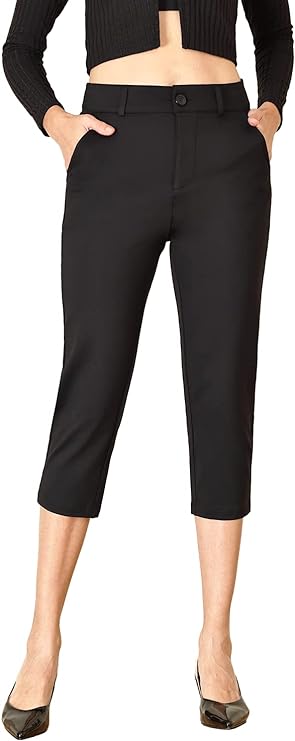 Photo 1 of Bamans Dress Pants for Women Business Casual Stretch Skinny Work Pants with Pockets -- Size Large 
