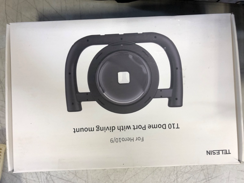 Photo 1 of Dome Port for GoPro,Waterproof Housing Case Compatible with GoPro Hero 9 10 11 Black Underwater Protective Diving Dome GoPro Lens Accessories with Trigge Pistol an-ti Fog Insert (for GoPro Nine Dome)
