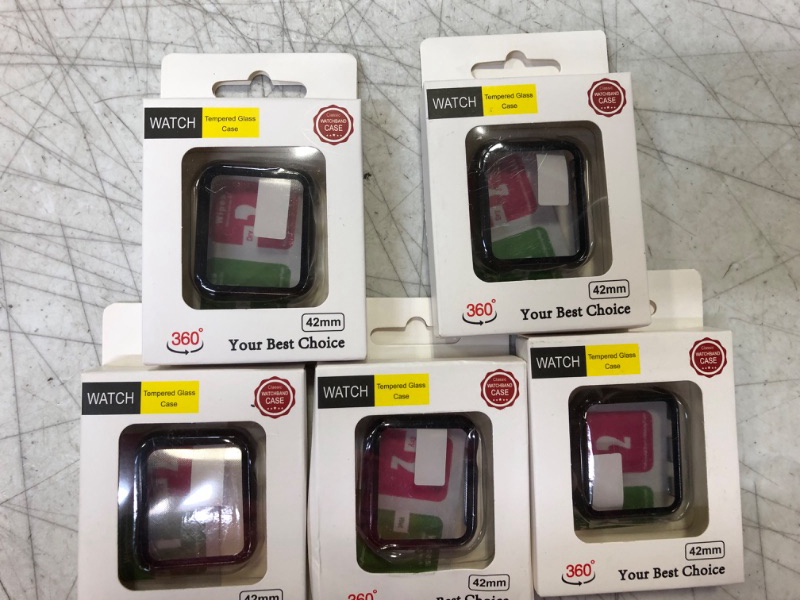 Photo 2 of  5 Pack - ORIbox Hard PC Case with Tempered Glass Screen Protector 
