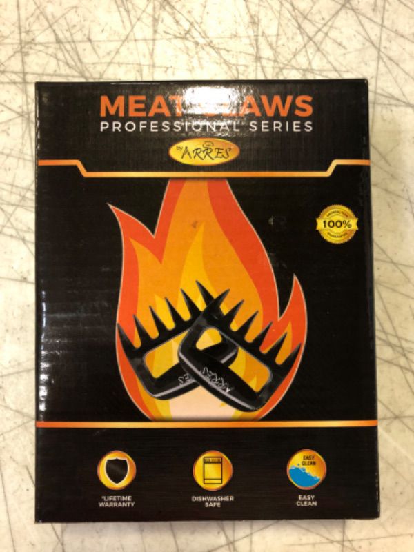 Photo 2 of 
Arres Pulled Pork Claws & Meat Shredder - BBQ Grill Tools and Smoking Accessories for Carving, Handling, Lifting (Meat claws)