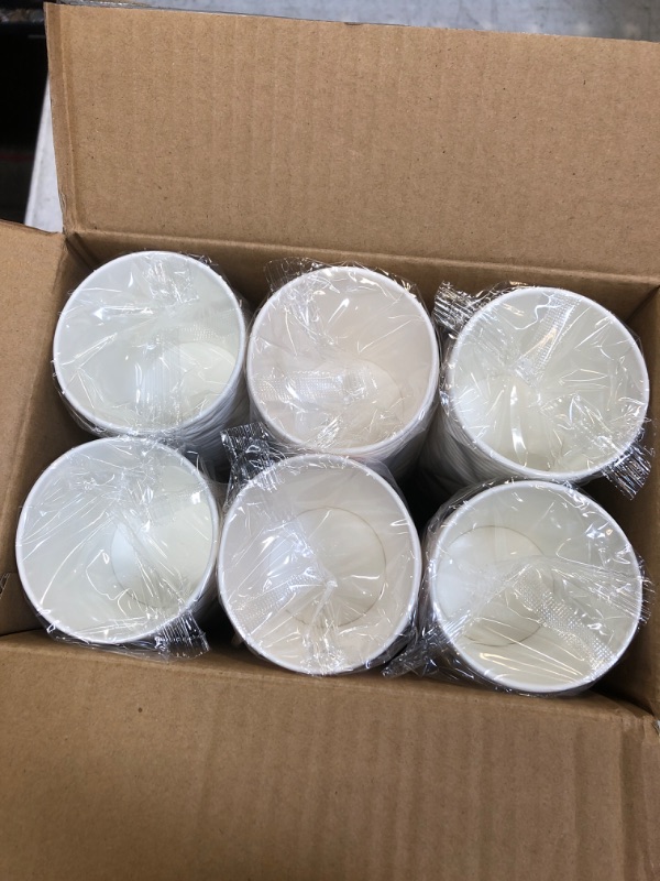 Photo 2 of [300 Pack] 5 oz Paper Cups, Disposable Bathroom Cups, Small Mouthwash Cups, 5 Ounces Espresso Cups, Sturdy and Durable, Leak-Proof, Mini Paper Cups for Parties, Picnics, Barbecues, Travel and Events Marble 5oz