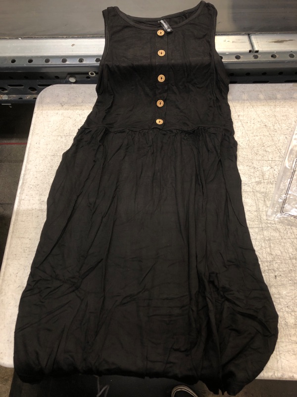 Photo 1 of Black Sleeveless Dress Medium 