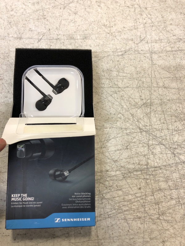 Photo 2 of Sennheiser CX 300S In Ear Headphone with One-Button Smart Remote - Black
