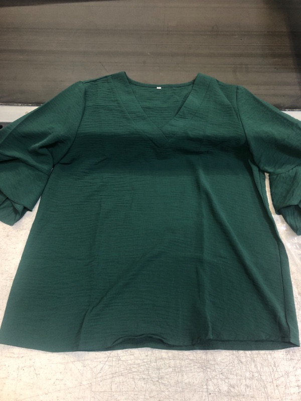 Photo 1 of Dark Green Blouse Large 